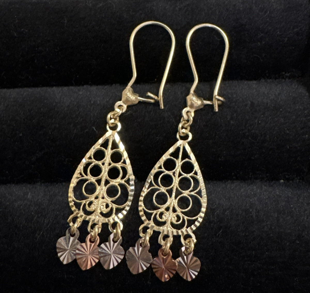 Aretes Luz Oro 14k