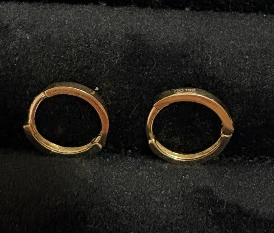 Argollas Lisas Oro 14k