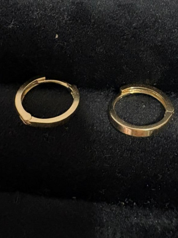 Argollas Lisas Oro 14k