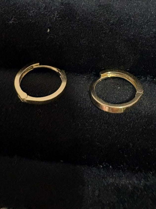 Argollas Lisas Oro 14k