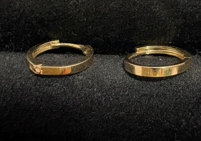 Argollas Lisas Oro 14k
