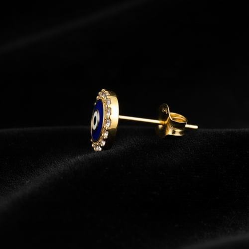 Aretes Ojo Turco - Vista Lateral