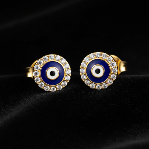Aretes Ojo Turco - Vista Frontal