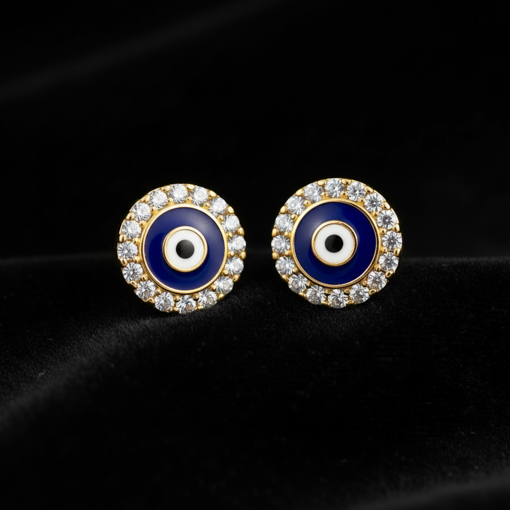 Aretes Ojo Turco - Close-up