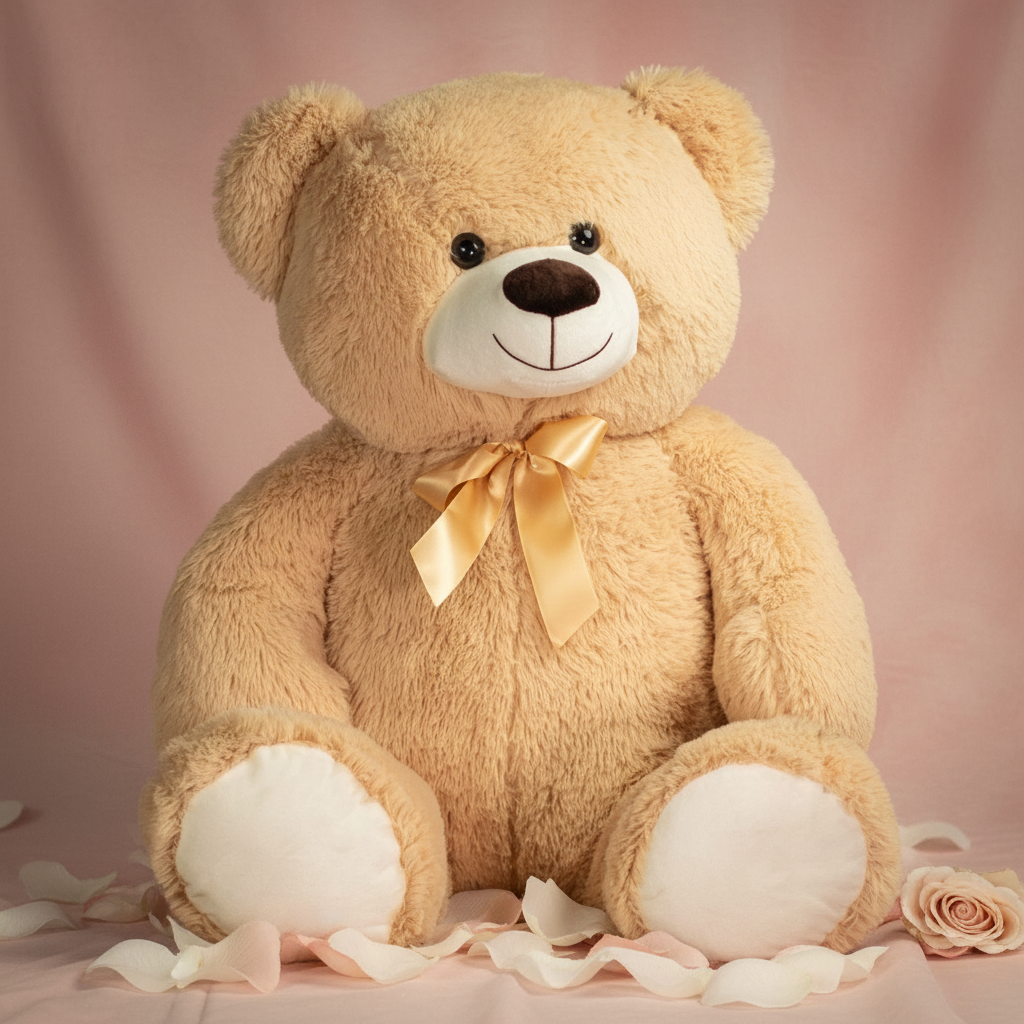 Oso de Peluche Beige 37.5 pulgadas - editorial